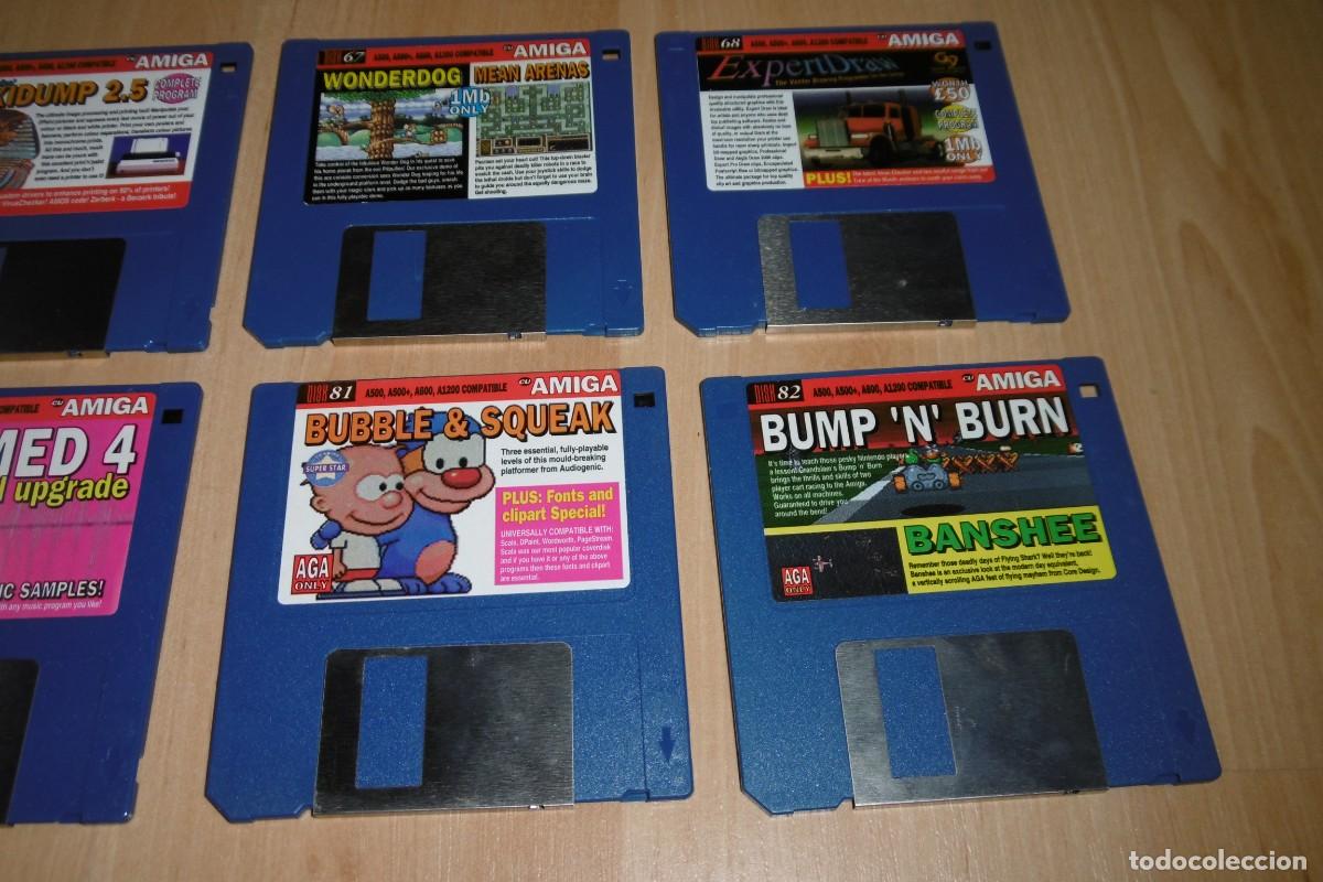 Videojuegos y consolas: COMMODORE CU AMIGA LOTE DE 8 DISCOS - Foto 3