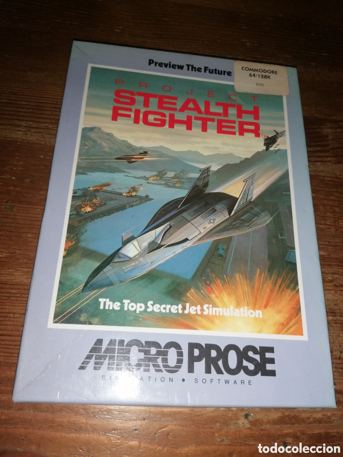 Videojuegos y consolas: Project STEALTH FIGHTER - COMMODORE - Foto 1