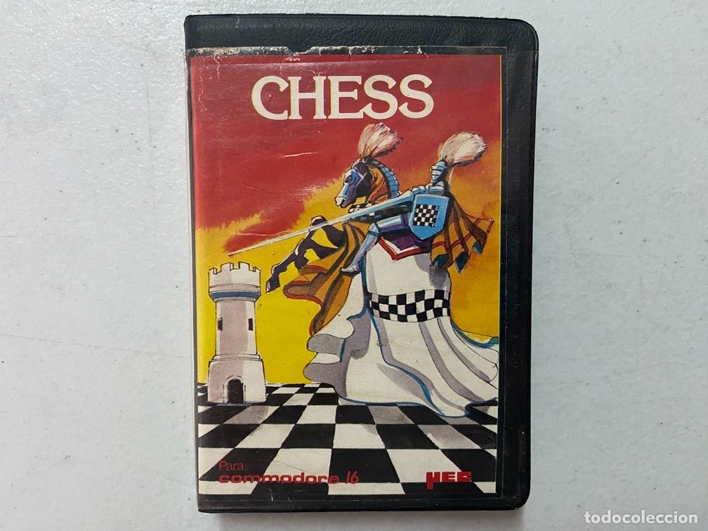 Videojuegos y consolas: CHESS - VIDEOJUEGO COMMODORE 64 C-64 - Foto 1