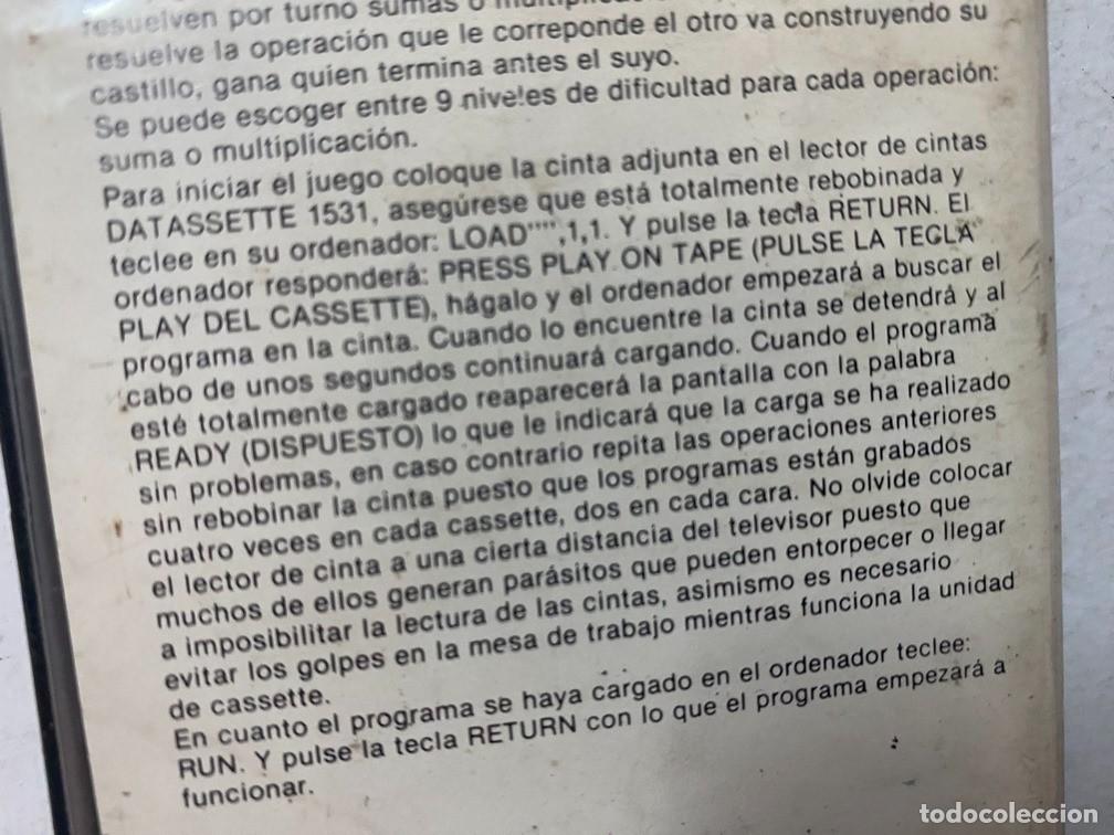 Videojuegos y consolas: SAND CASTLES - VIDEOJUEGO COMMODORE 64 C-64 - Foto 3