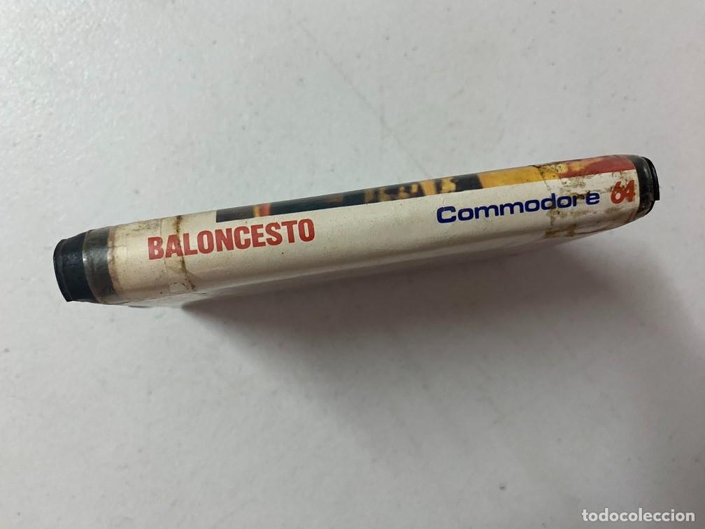 Videojuegos y consolas: BALONCESTO - VIDEOJUEGO COMMODORE 64 C-64 - Foto 4