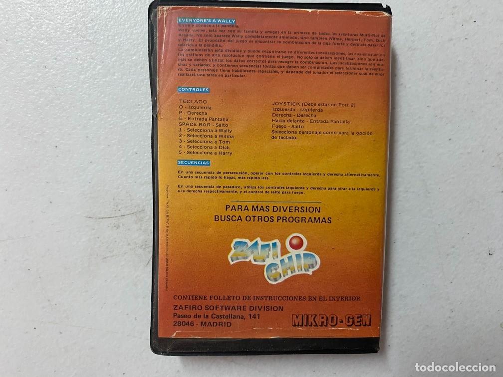 Videojuegos y consolas: EVERYONES A WALLY - VIDEOJUEGO COMMODORE 64 C-64 - Foto 2