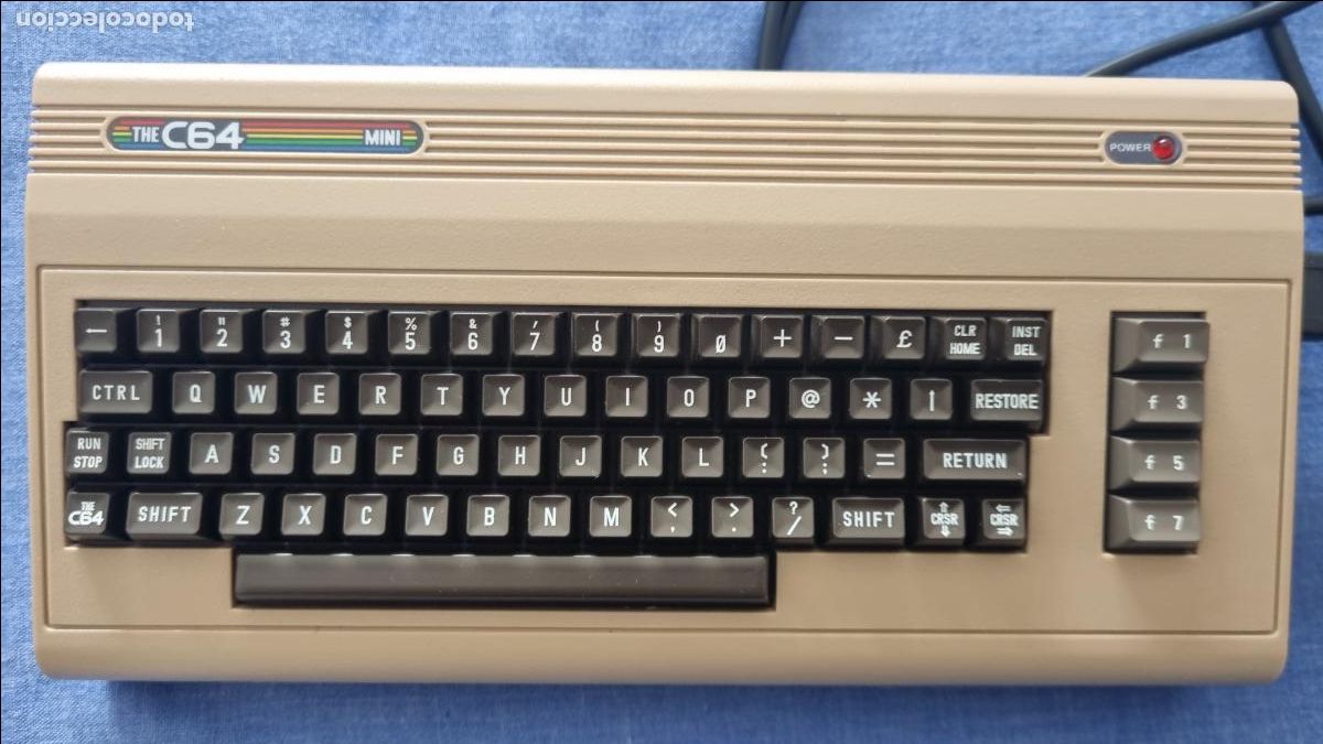 Videojuegos y consolas: THEC64 Mini Commodore 64 completo - Caja, joystick y cables - Firmware 1.6.1 - Foto 5