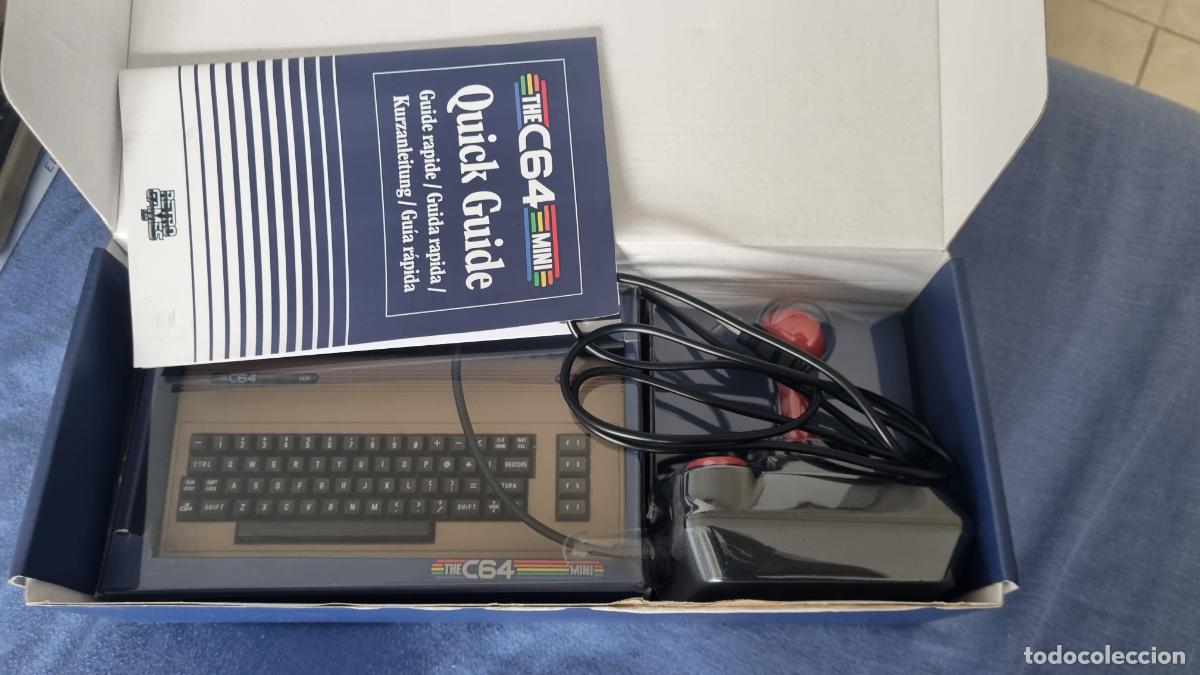Videojuegos y consolas: THEC64 Mini Commodore 64 completo - Caja, joystick y cables - Firmware 1.6.1 - Foto 3