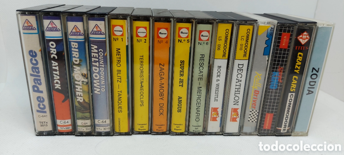 Videojuegos y consolas: LOTE JUEGOS COMMODORE + REGALO LOTE 2 - Foto 2