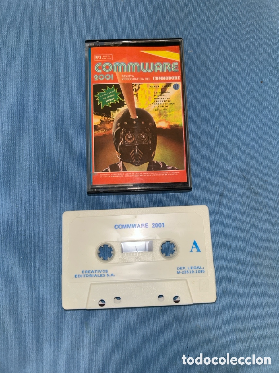 Videojuegos y consolas: COMMWARE 2001 - N&ordm; 3 / JEWELL CASE / COMMODORE 64 - C64 - Foto 1