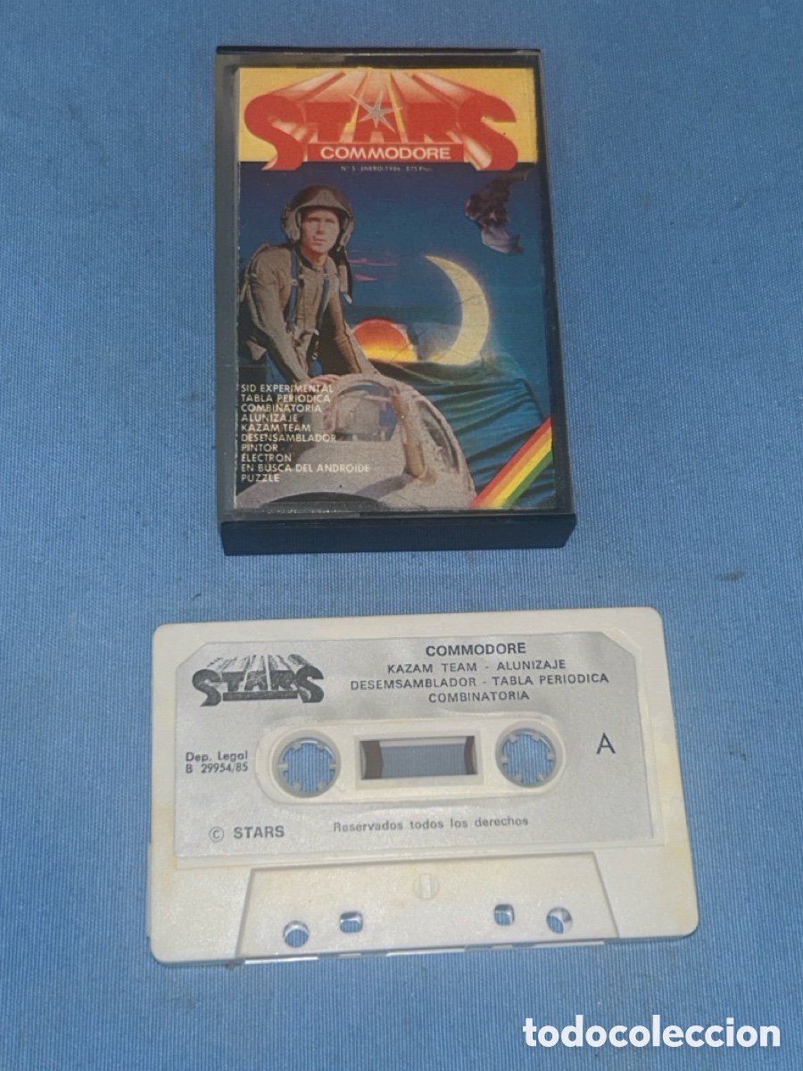 Videojuegos y consolas: JUEGO COMMODORE STARS COMMODORE *VER FOTOS* - Foto 1