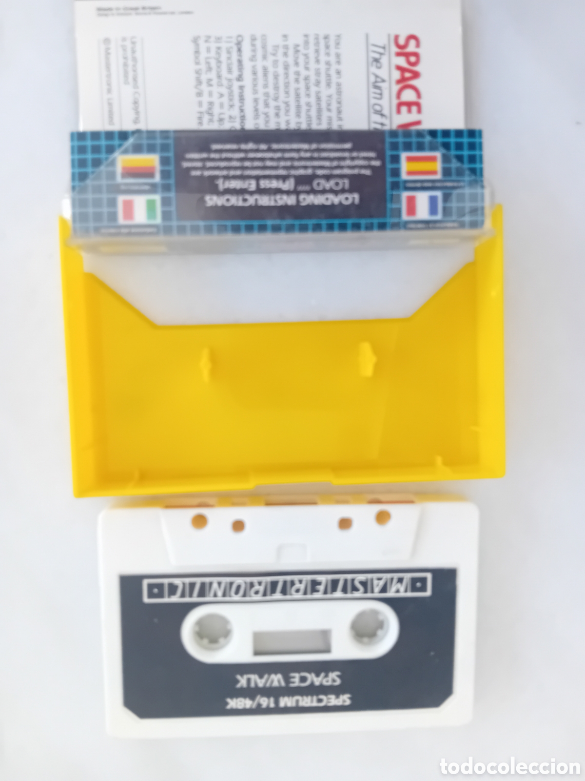 Videojuegos y consolas: JUEGO CASSETTE - COMMODORE 64 - SPACE WALK - Foto 2