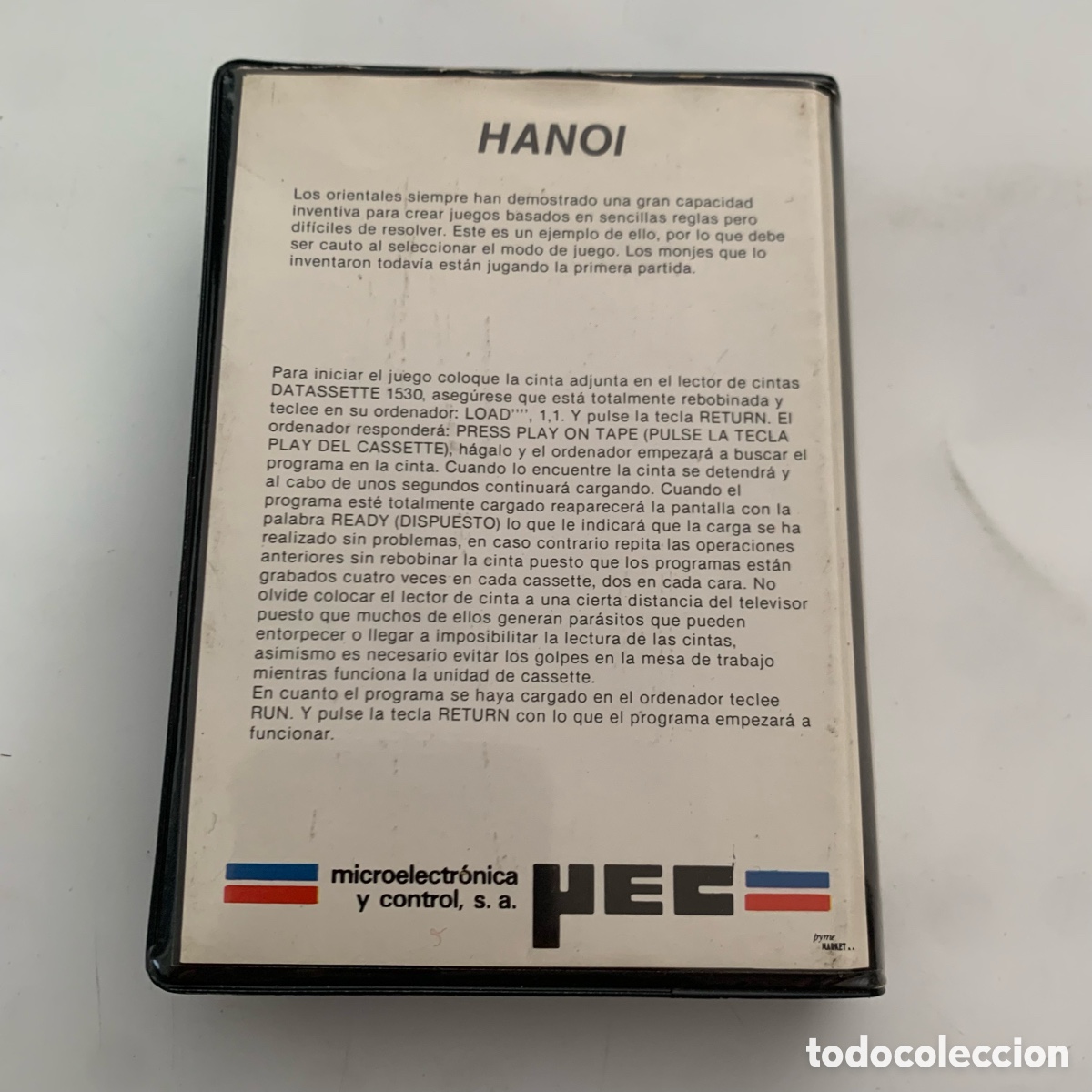 Videojuegos y consolas: juego de ordenador commodore 64 hanoi - Foto 2