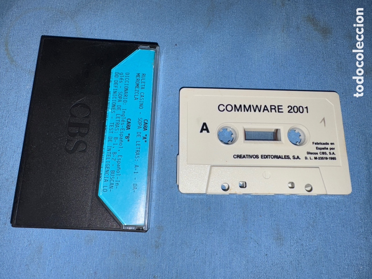 Videojuegos y consolas: VIDEOJUEGO COMMWARE 2001,PARA COMMODORE*VER FOTOS* - Foto 2