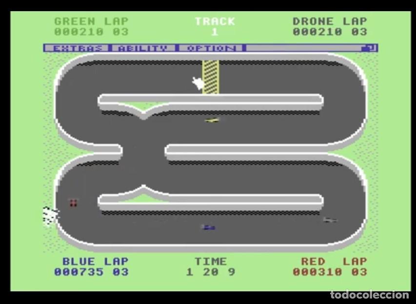 Videojuegos y consolas: Championship Sprint [Electric Dreams] 1988 ATARI Games Alternative Software [Commodore 64 C64 C128] - Foto 7