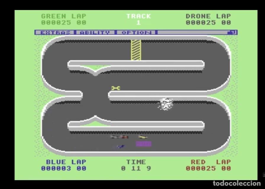Videojuegos y consolas: Championship Sprint [Electric Dreams] 1988 ATARI Games Alternative Software [Commodore 64 C64 C128] - Foto 9