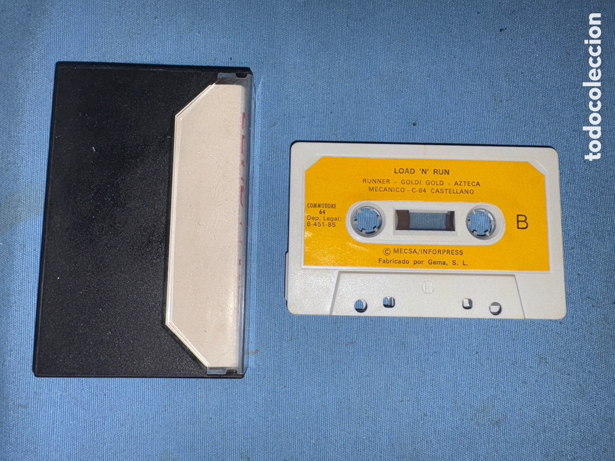 Videojuegos y consolas: VIDEOJUEGO LOAD&rsquo;N&rsquo;RUN RECOPILACI&Oacute;N DE PROGRAMAS EN CASSETTE,ESPECIAL COMMODORE - Foto 2