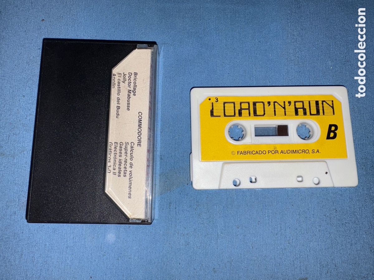 Videojuegos y consolas: VIDEOJEGO LOAD&rsquo;N&rsquo;RUN PARA COMMODORE*VER FOTOS* - Foto 3