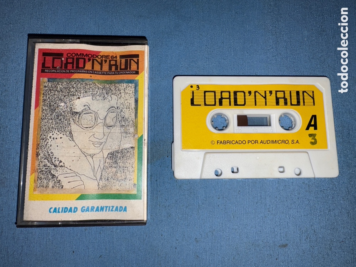 Videojuegos y consolas: VIDEOJEGO LOAD&rsquo;N&rsquo;RUN PARA COMMODORE*VER FOTOS* - Foto 1