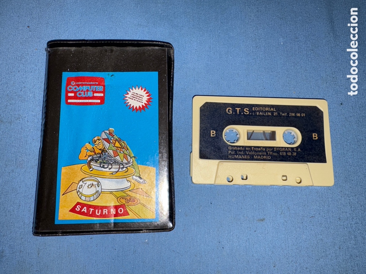 Videojuegos y consolas: VIDEOJUEGO PARA COMMODORE ,COMPUTER CLUB*SATURNO* - Foto 1
