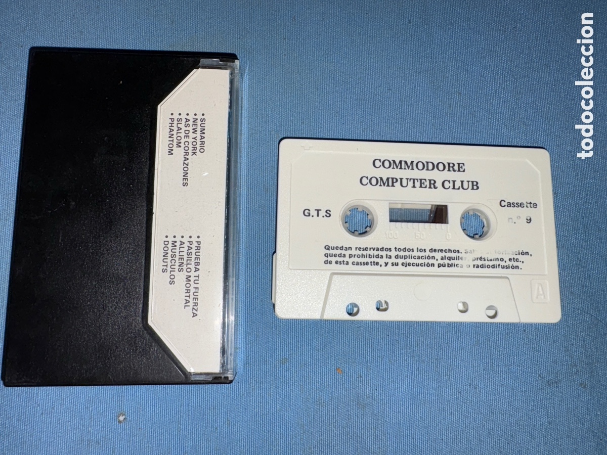 Videojuegos y consolas: VIDEOJUEGO COMPUTER CLUB,10 PROGRAMAS G.T.S,N&deg;9 PARA COMMODORE - Foto 3