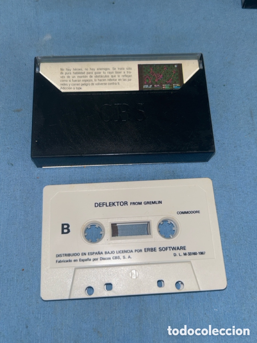Videojuegos y consolas: JUEGO DEFLEKTOR COMMODORE *VER FOTOS* - Foto 2