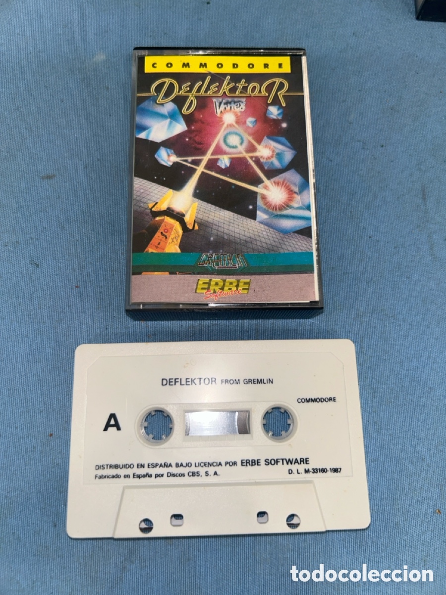 Videojuegos y consolas: JUEGO DEFLEKTOR COMMODORE *VER FOTOS* - Foto 1
