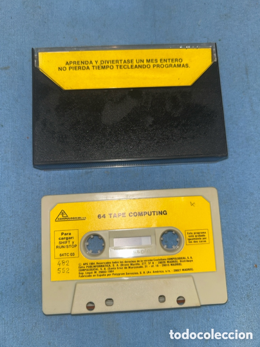 Videojuegos y consolas: JUEGO COMMODORE 64 TAPE COMPUTING N&ordm;3 *VER FOTOS* - Foto 2