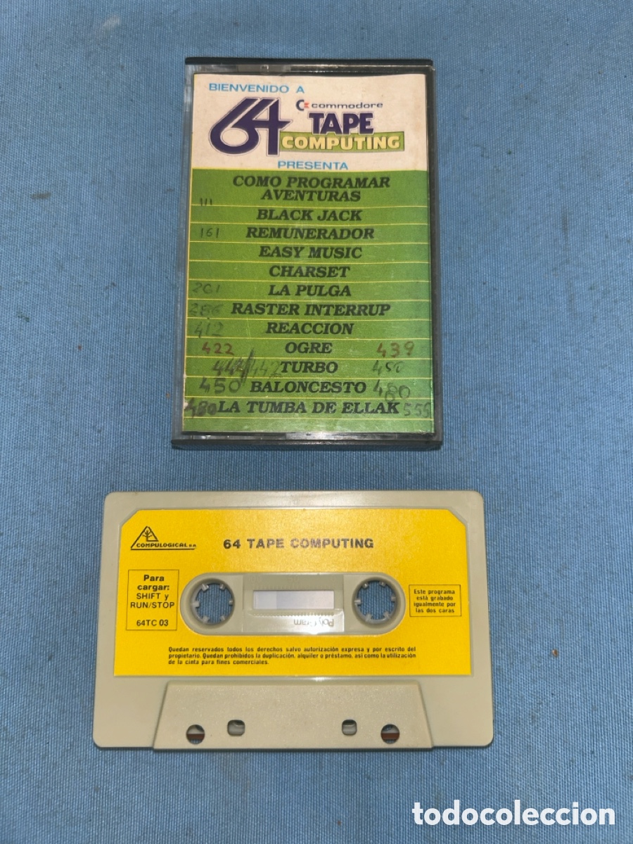 Videojuegos y consolas: JUEGO COMMODORE 64 TAPE COMPUTING N&ordm;3 *VER FOTOS* - Foto 1