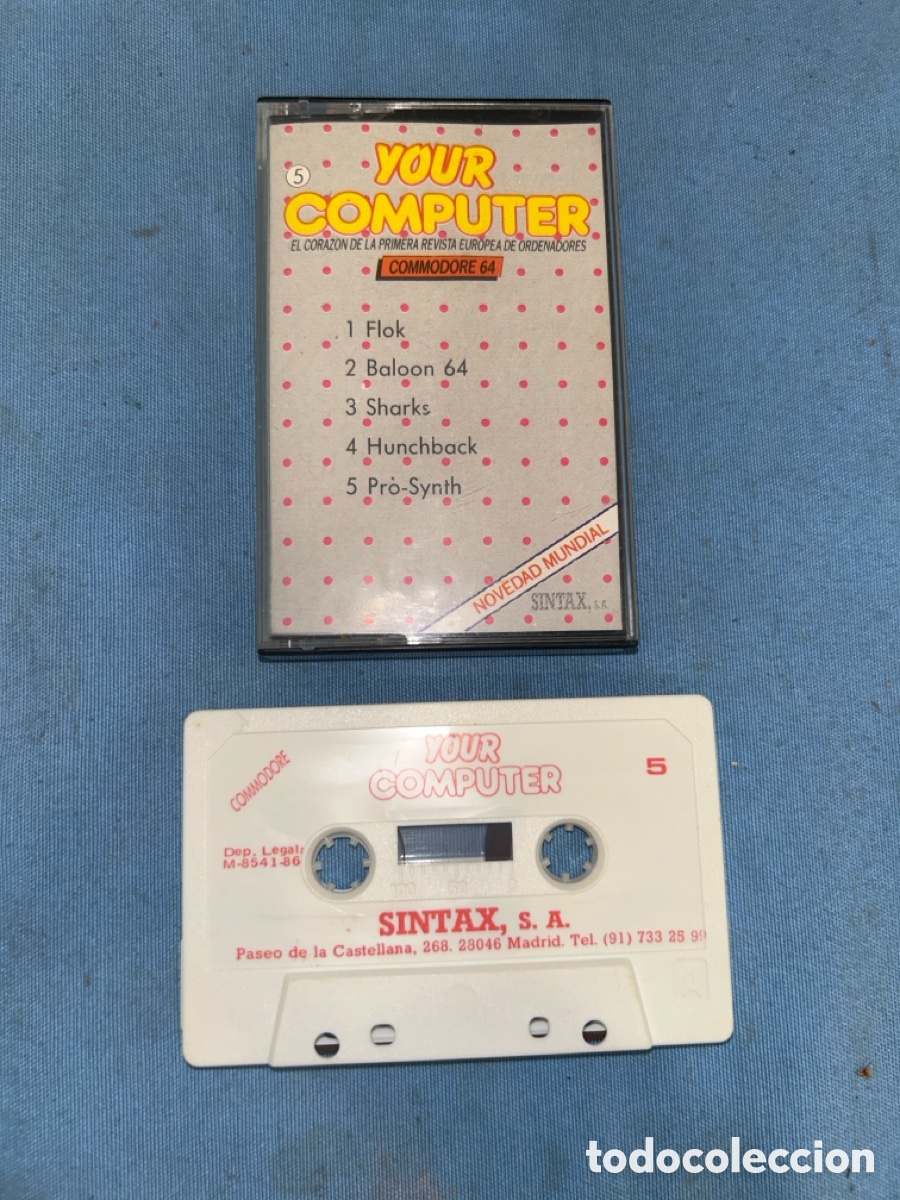 Videojuegos y consolas: JUEGO YOUR COMPUTER COMMODORE N&ordm;5 *VER FOTOS* - Foto 1