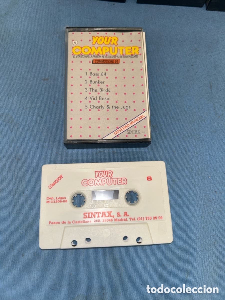 Videojuegos y consolas: JUEGO COMMODORE YOUR COMPUTER N&ordm;6 *VER FOTOS* - Foto 1