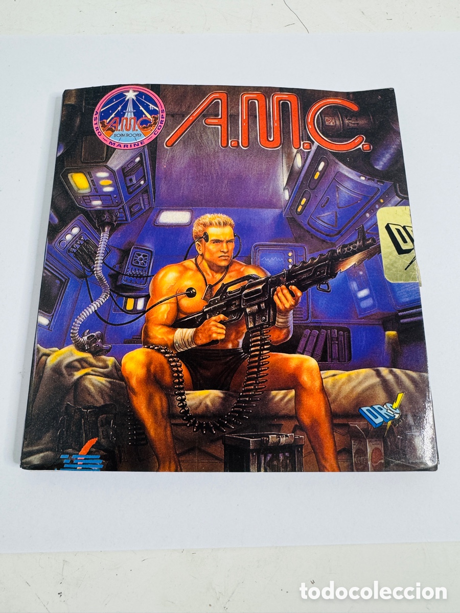 Videojuegos y consolas: A.M.C.: Astro Marine Corps Commodore Amiga Dinamic 1989 - Foto 1