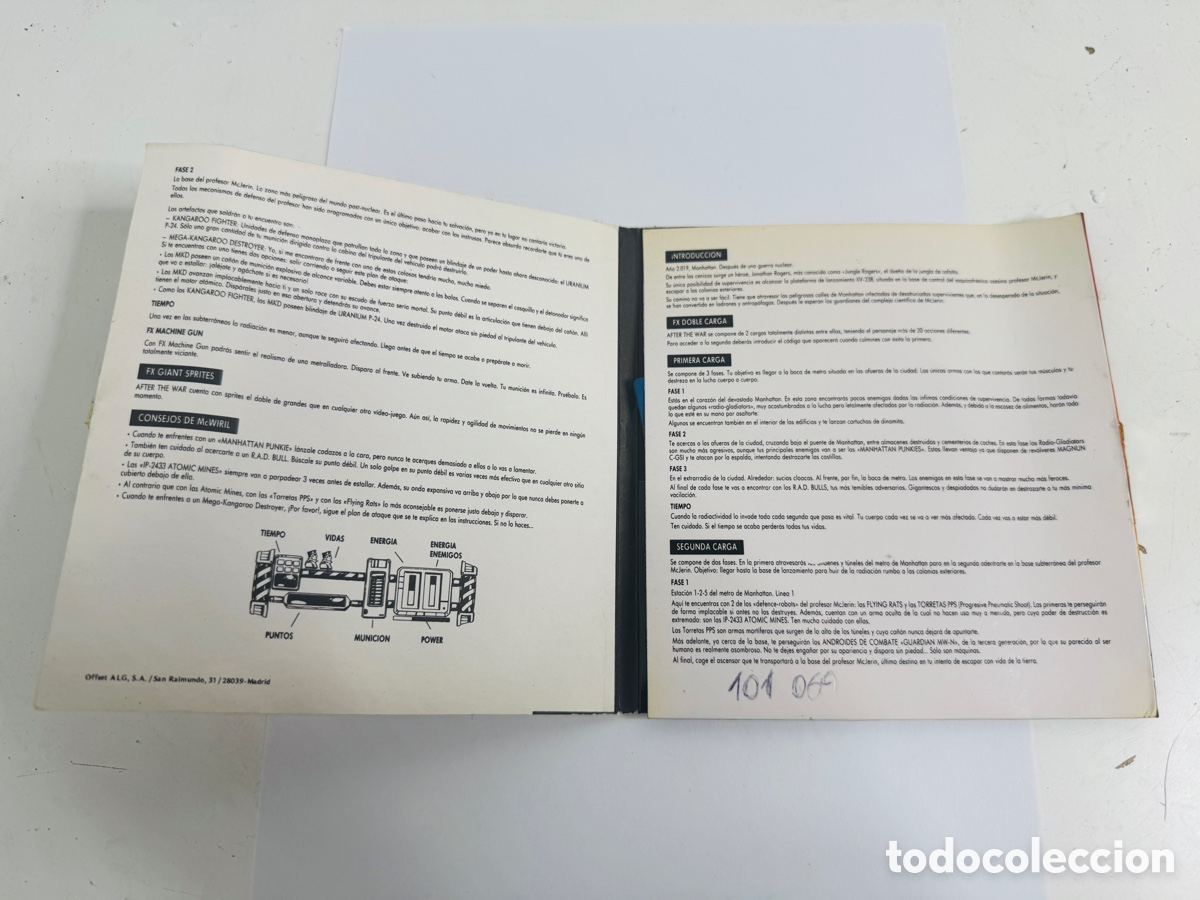 Videojuegos y consolas: After The War Commodore Amiga Dinamic 1989 - Foto 4