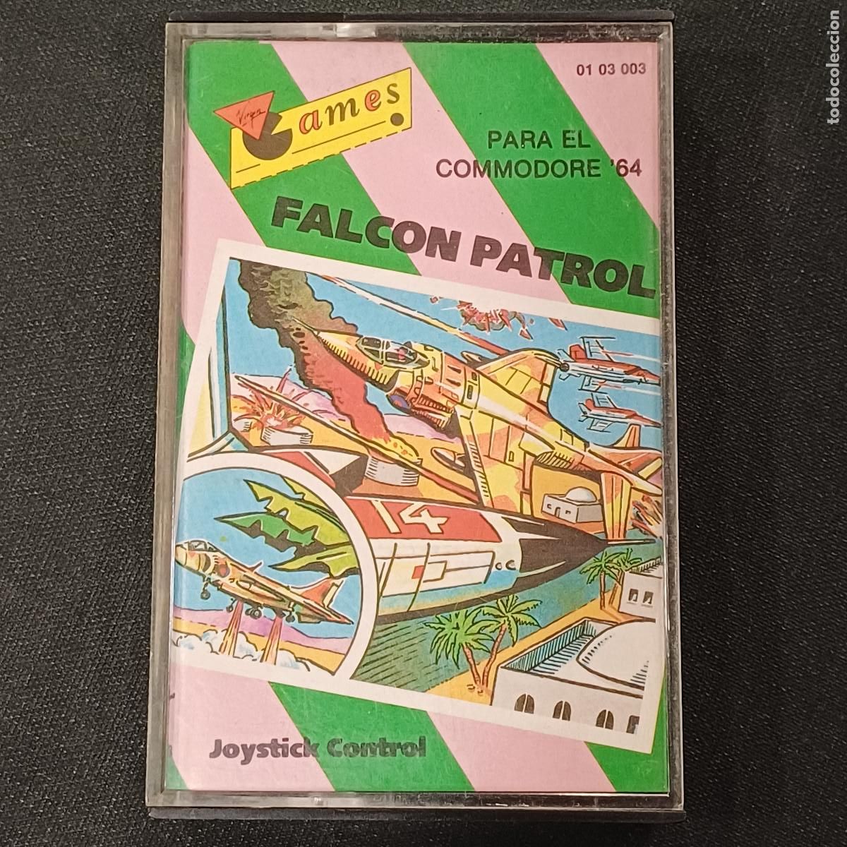 Videojuegos y consolas: FALCON PATROL/JOYSTIC CONTROL/COMMODORE 64. - Foto 1