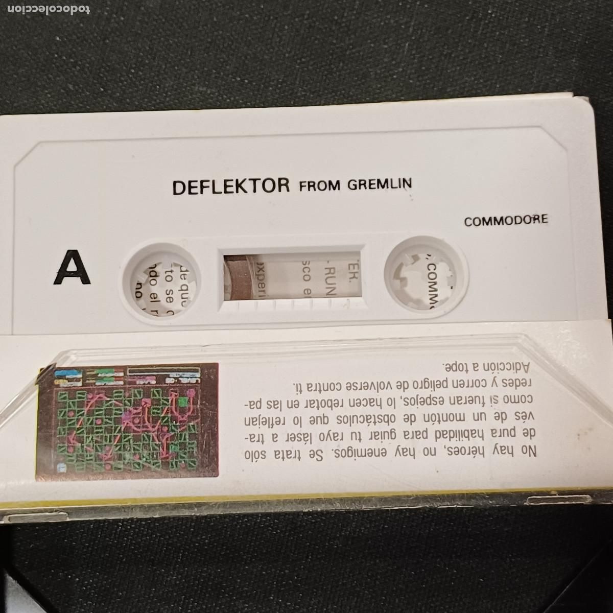 Videojuegos y consolas: DEFLEKTOR/COMMODORE. - Foto 2