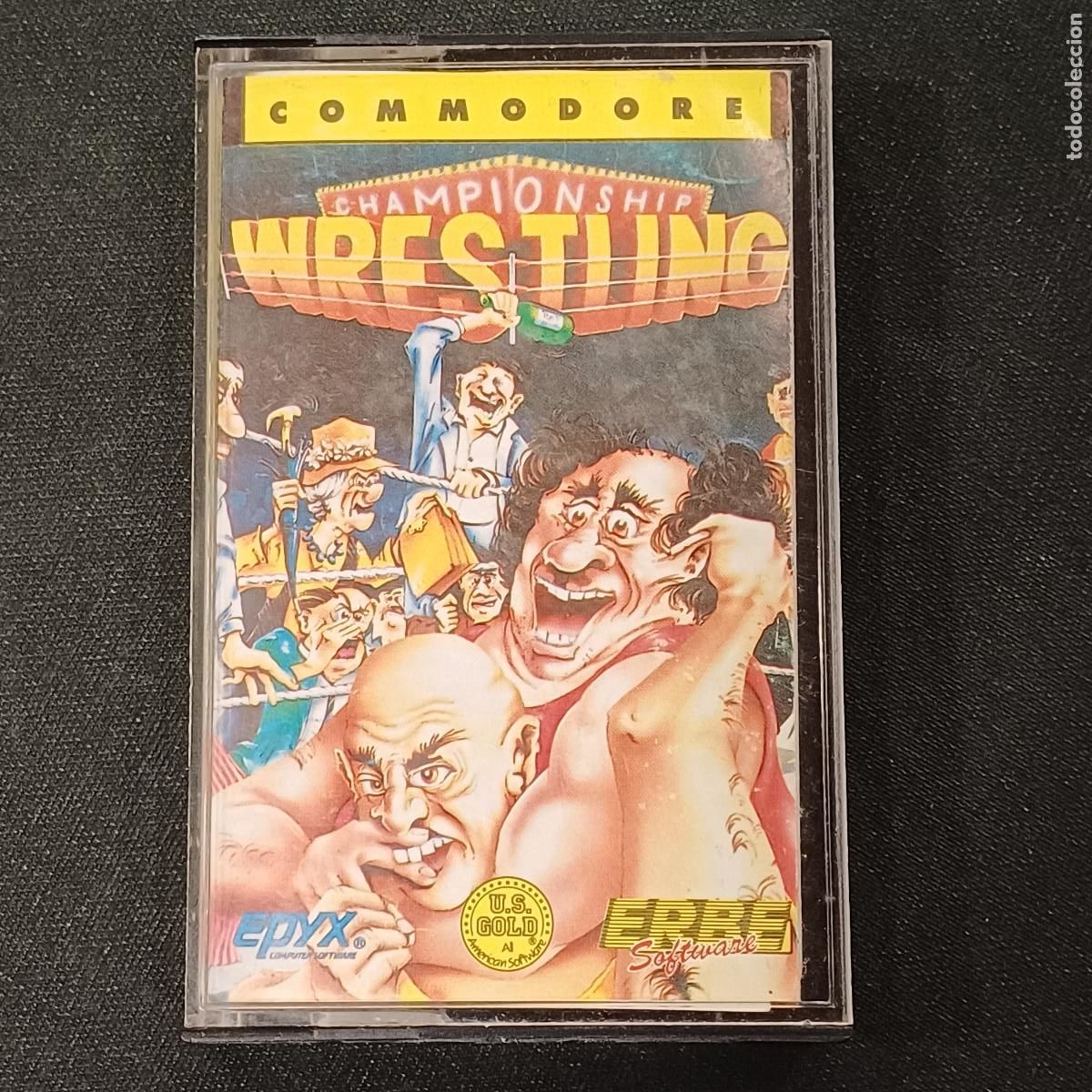 Videojuegos y consolas: CHAMPIONSHIP WRESTLING/COMMODORE. - Foto 1