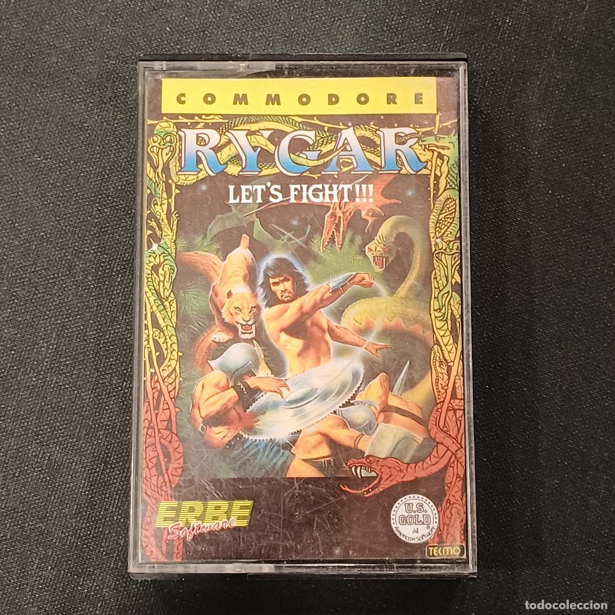 Videojuegos y consolas: RYGAR/LETS FIGHT !!!!/COMMODORE. - Foto 1