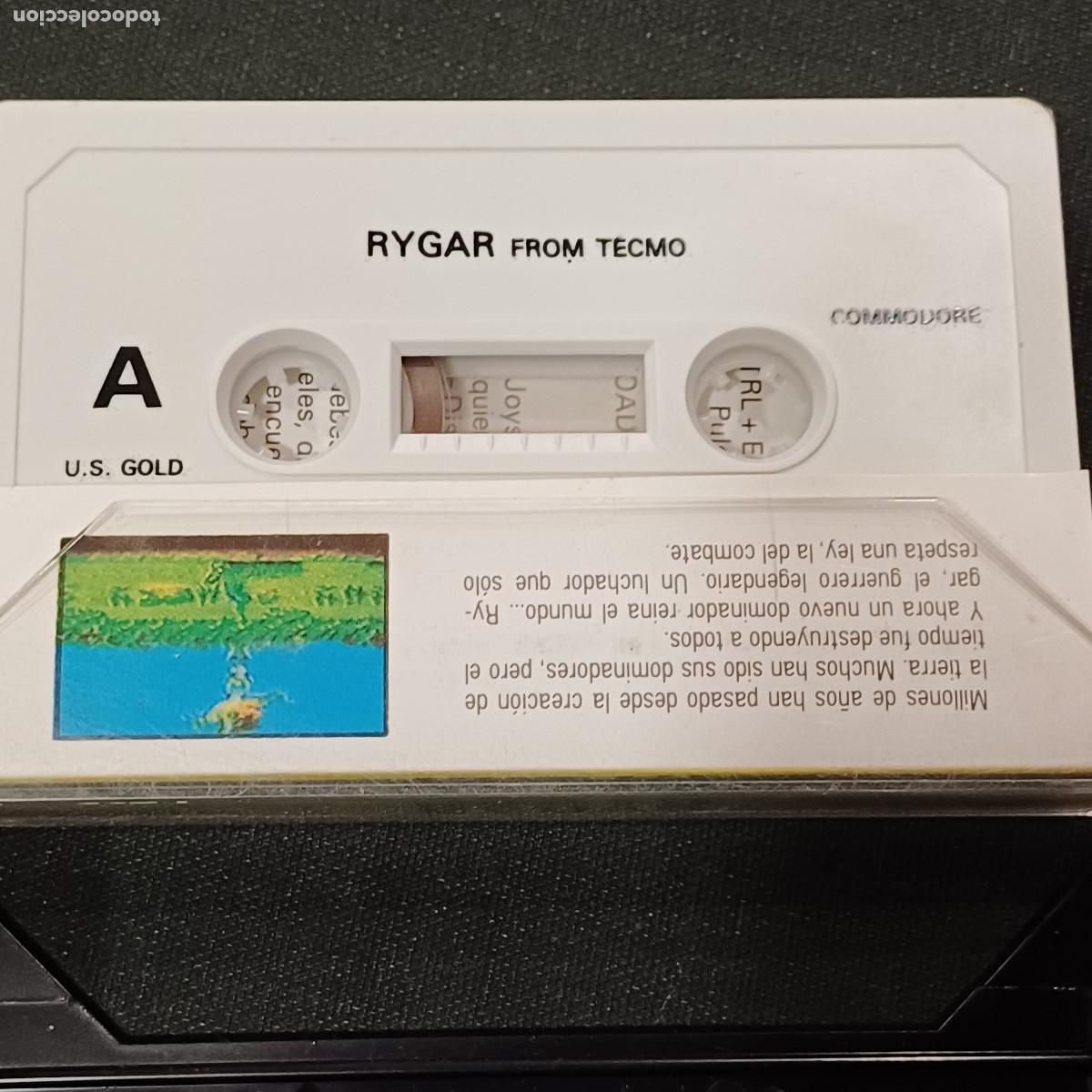 Videojuegos y consolas: RYGAR/LETS FIGHT !!!!/COMMODORE. - Foto 2