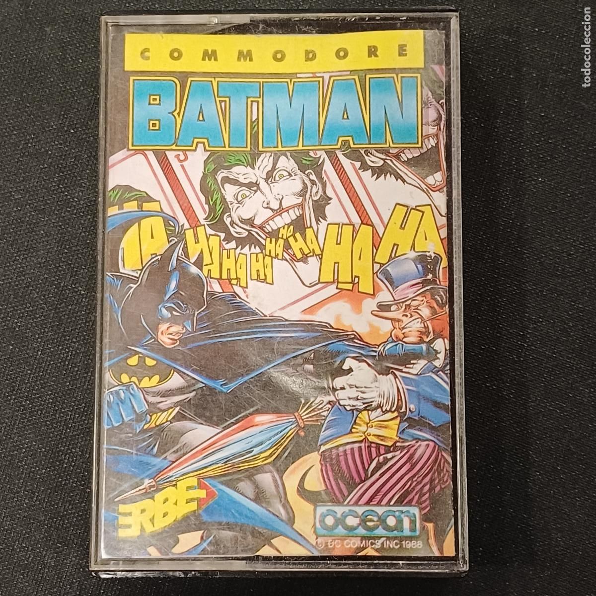 Videojuegos y consolas: BATMAN/COMMODORE/ERBE SOFTWARE. - Foto 1