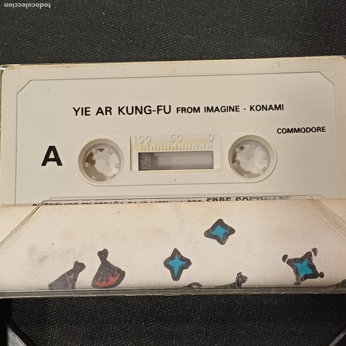 Videojuegos y consolas: YIE AR KUNG FU/COMMODORE. - Foto 2