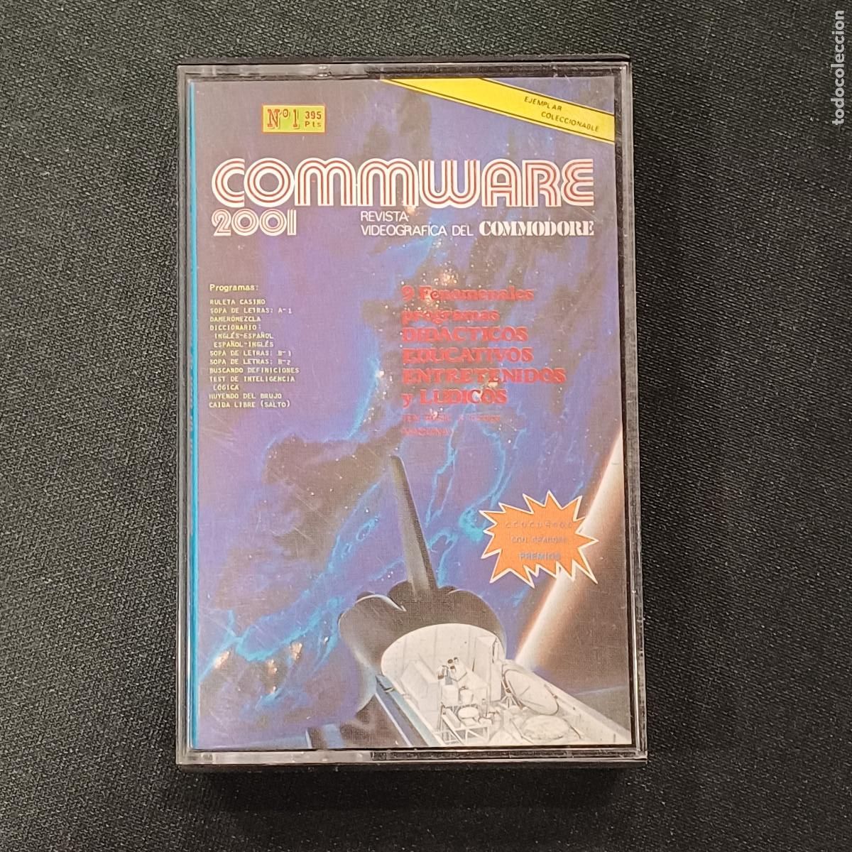 Videojuegos y consolas: COMMWARE N&ordm; 1/CREATIVOS EDITORIALES/COMMODORE. - Foto 1