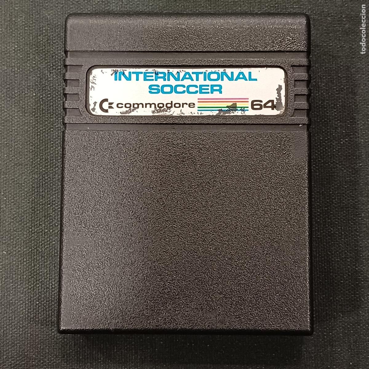 Videojuegos y consolas: INTERNATIONAL SOCCER/COMMODORE 64. - Foto 1