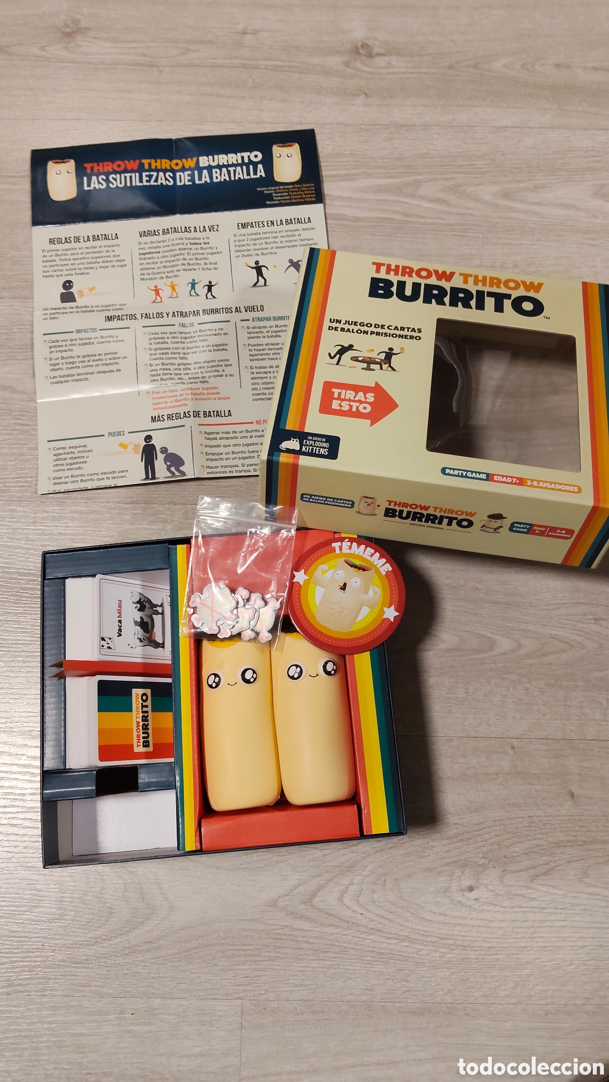 Videojuegos y consolas: Throw throw burrito. Juego - Foto 2
