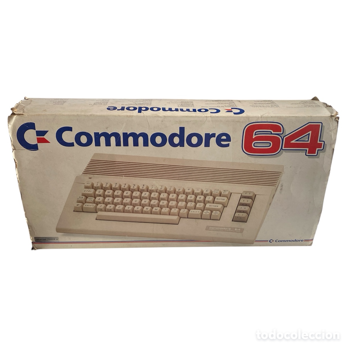 Videojuegos y consolas: Ordenador Commodore 64 en su caja y con corchos - Foto 14