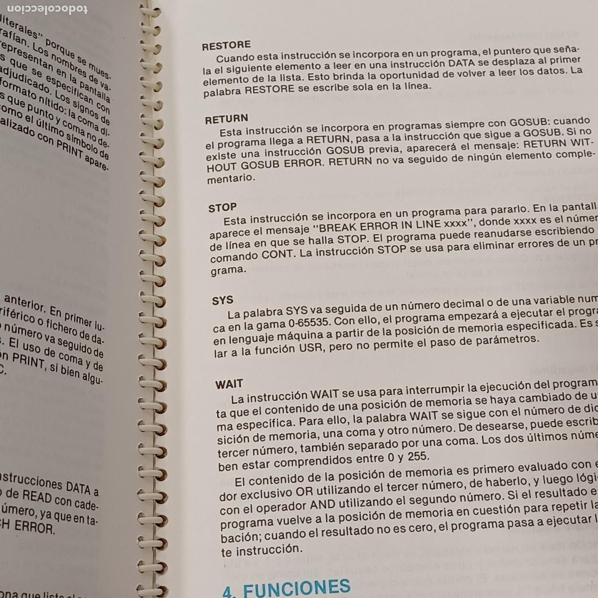Videojuegos y consolas: COMMODORE 64/EL ORDENADOR PERSONAL/MANUAL DEL USUARIO. - Foto 5