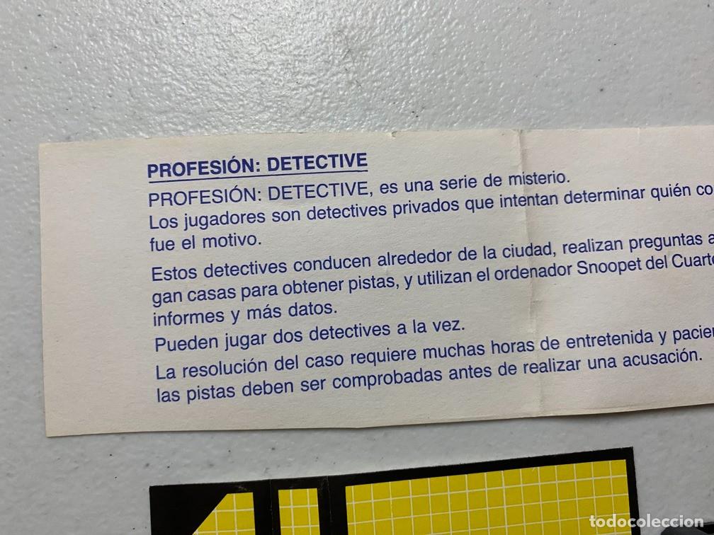 Videojuegos y consolas: PROFESI&Oacute;N DETECTIVE - VIDEOJUEGO COMMODORE 64 C-64 - Foto 3