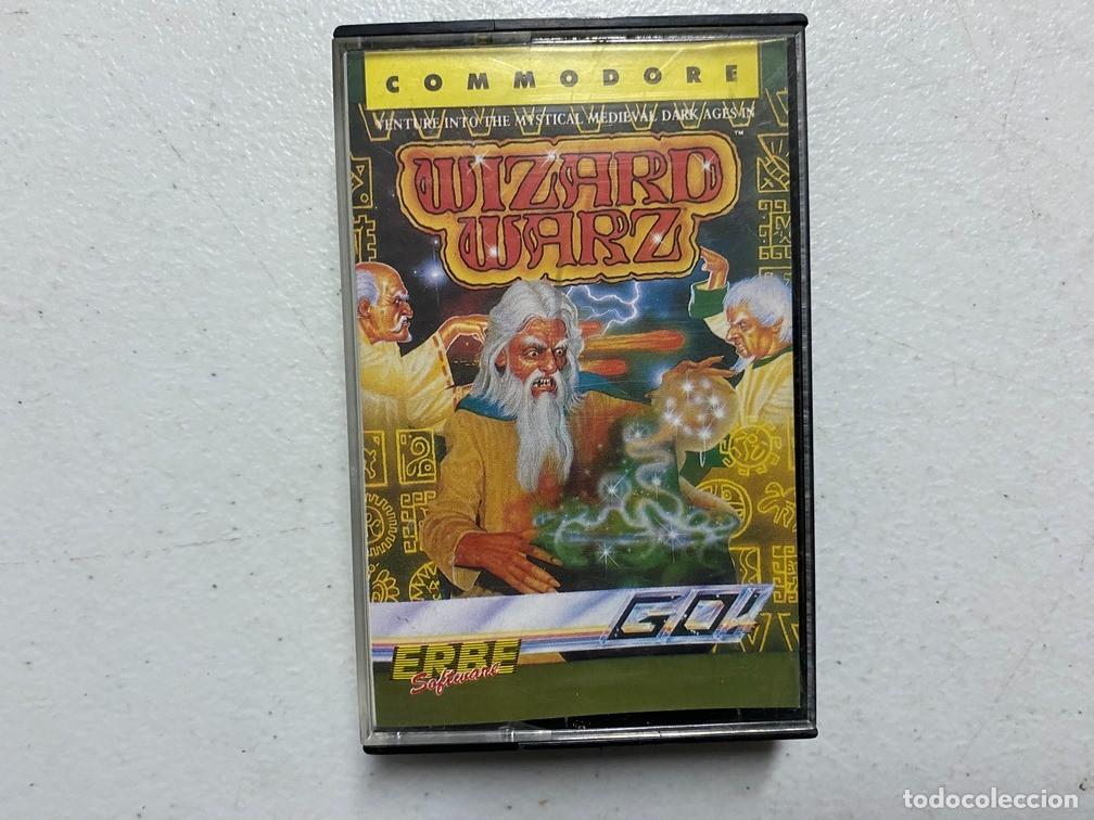 Videojuegos y consolas: WIZARD WARZ - VIDEOJUEGO COMMODORE 64 C-64 - Foto 1