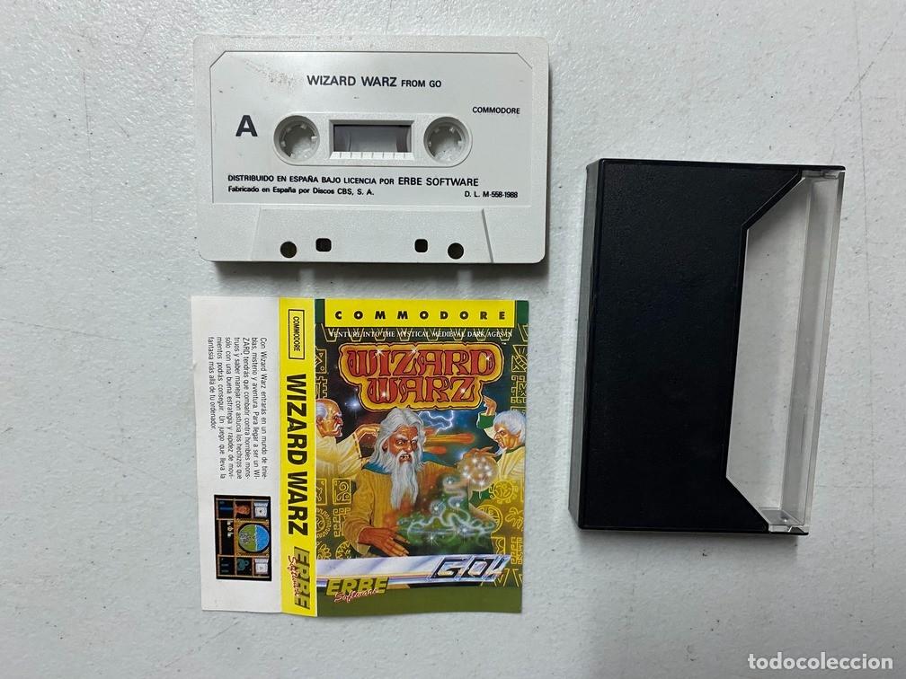 Videojuegos y consolas: WIZARD WARZ - VIDEOJUEGO COMMODORE 64 C-64 - Foto 2