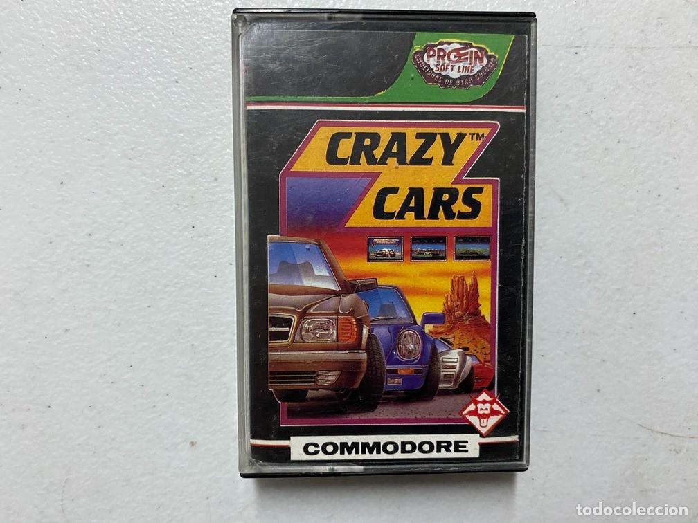 Videojuegos y consolas: CRAZY CARS - VIDEOJUEGO COMMODORE 64 C-64 - Foto 1