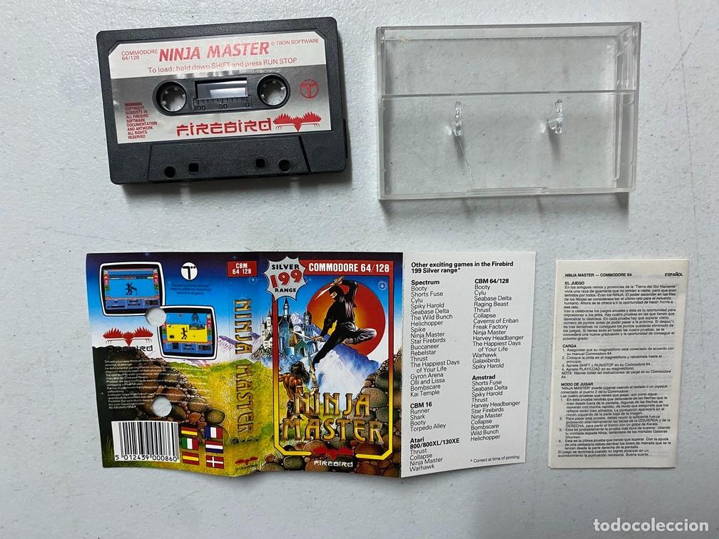 Videojuegos y consolas: NINJA MASTER - VIDEOJUEGO COMMODORE 64 C-64 - Foto 3