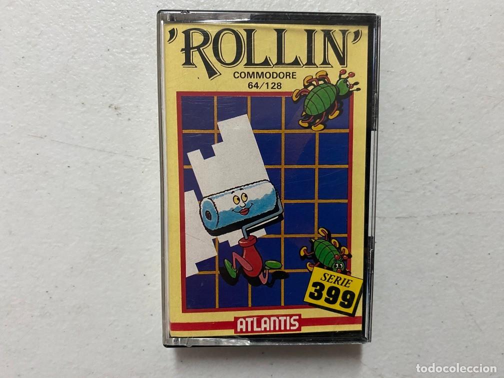 Videojuegos y consolas: ROLLIN - VIDEOJUEGO COMMODORE 64 C-64 - Foto 1