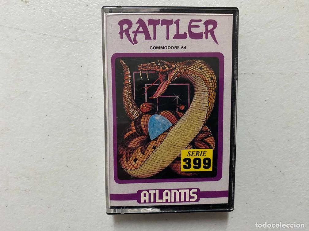 Videojuegos y consolas: RATTLER - VIDEOJUEGO COMMODORE 64 C-64 - Foto 1