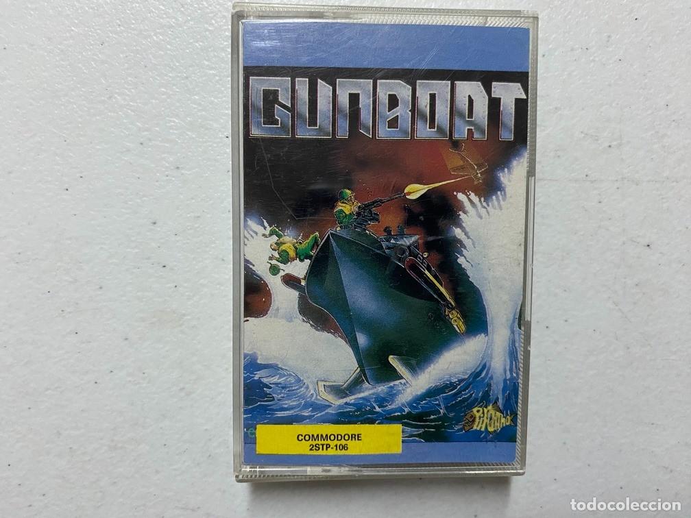 Videojuegos y consolas: GUNBOAT - VIDEOJUEGO COMMODORE 64 C-64 - Foto 1