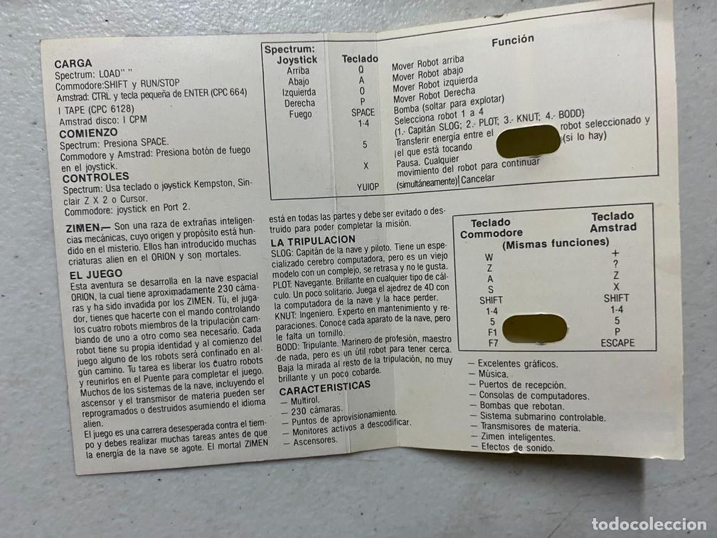 Videojuegos y consolas: FIFTH QUADRANT - VIDEOJUEGO COMMODORE 64 C-64 - Foto 5